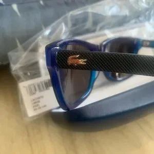 Lacoste | Accessories | Lacoste Blue Mirror Sunglasses Brand  display picture 3